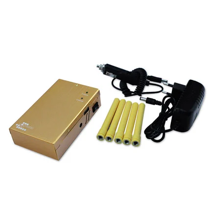 Handheld car gps with wifi jammer photo