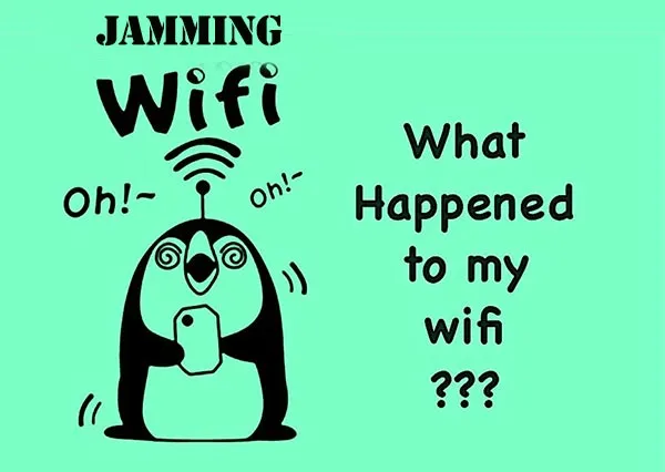 Why need jamming WIFI signals