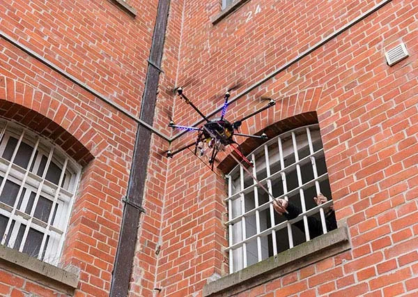 The jammer eliminates the threat of drones
