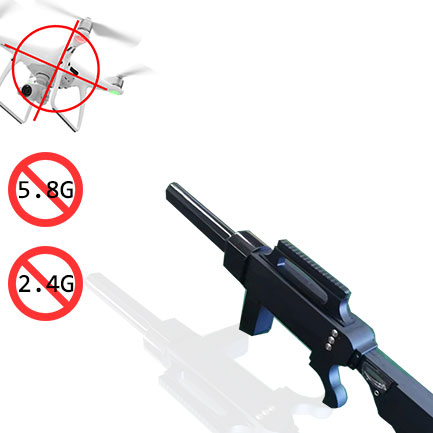 Portable High Power Drone Jammers