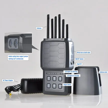 Hidden WF-K6 Type 6 Bands  Signal Jammer