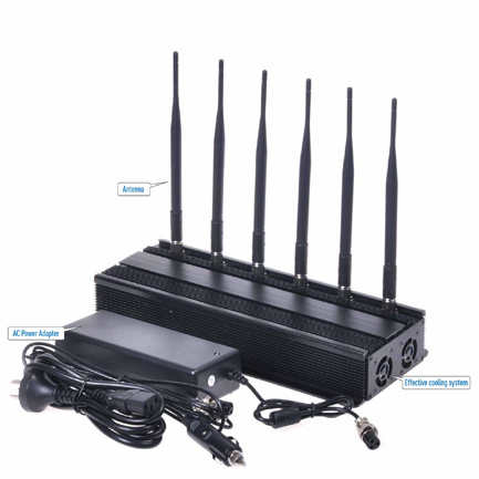 Cell phone jammer nebraska | Adjustable Power Dersktop 6 Bands Blocker