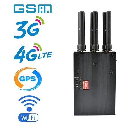 6 Bands Portable GSM Disruptor
