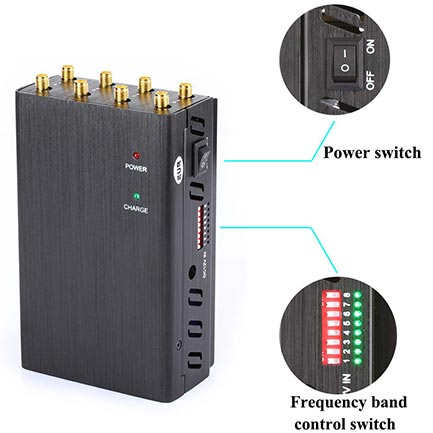 Anti jamming system , Bluetooth Jammer| Wireless Video Audio Jammer | Handheld Jammer