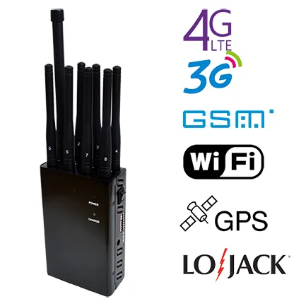 8 Bands Portable Jammer