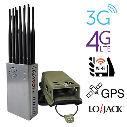 12 Bands  Military 3G 4G WiFi GPS Lojack Jammer