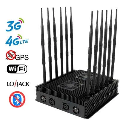 12-Antenna 5G Cell Phone Jammer