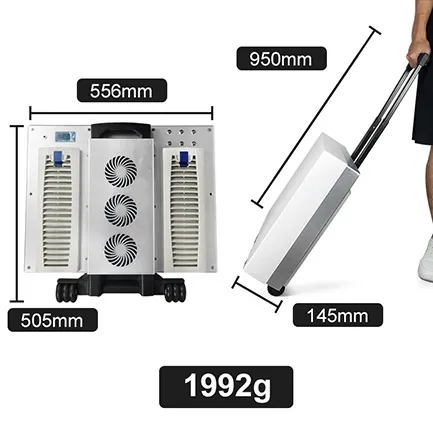 Trolley box type UAV countermeasure system